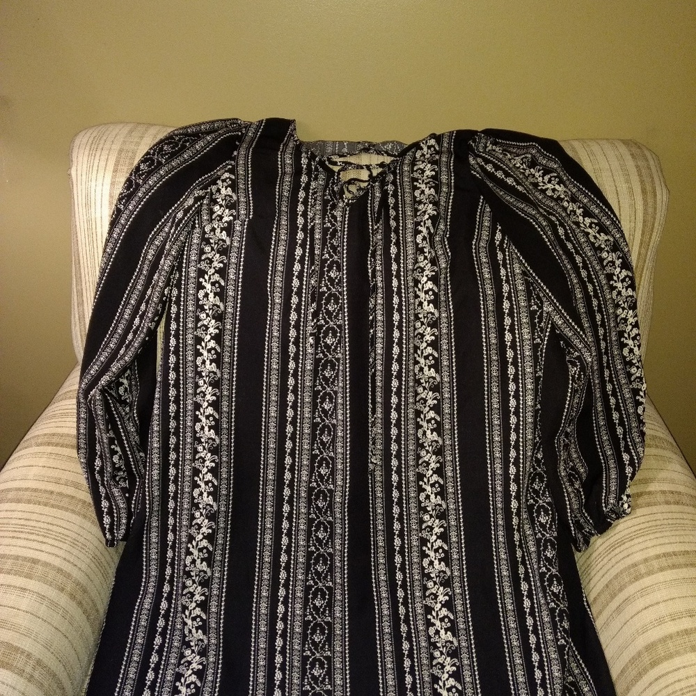 Long sleeve tunic shirt/dress
